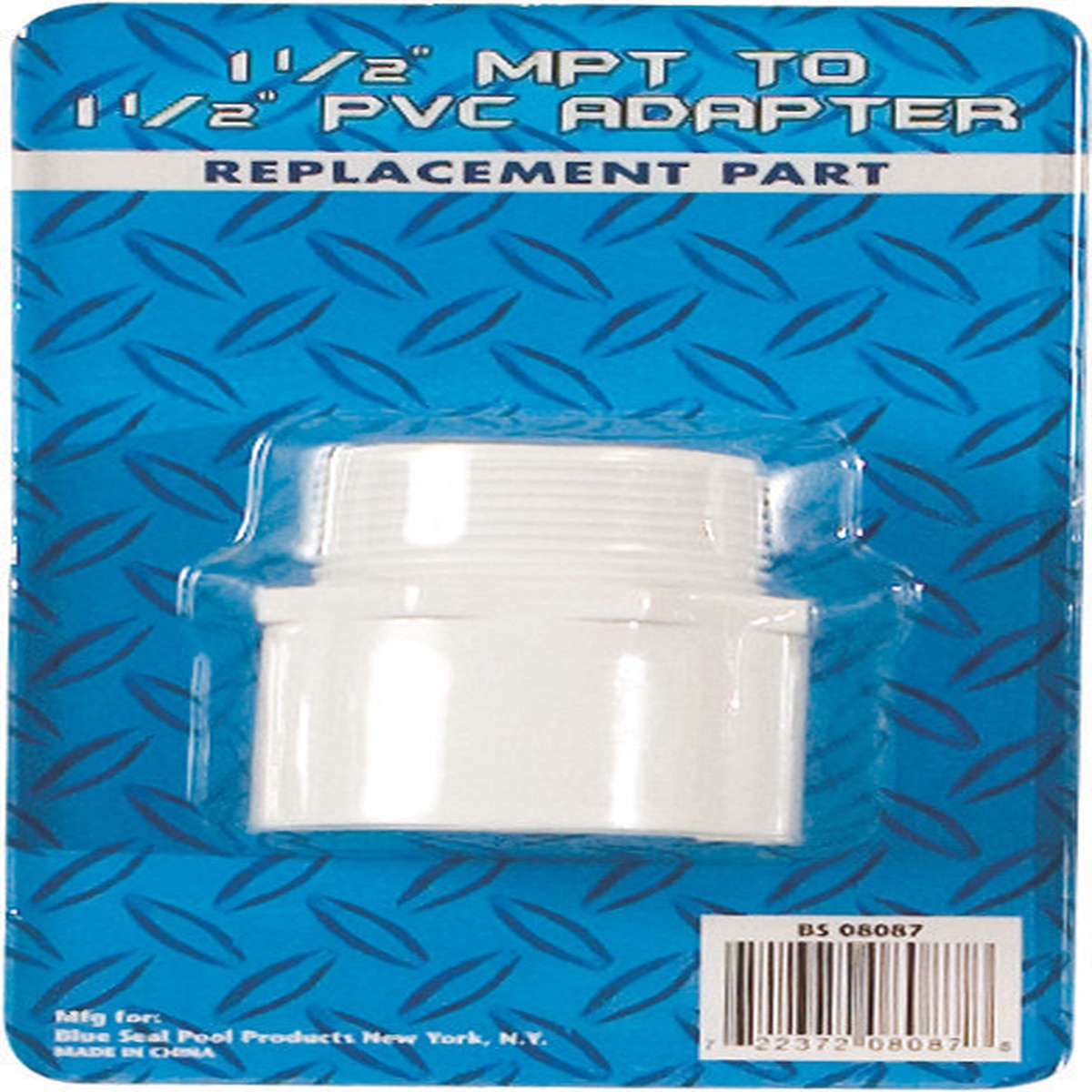 1.5" Theaded To Slip Pipe Connector