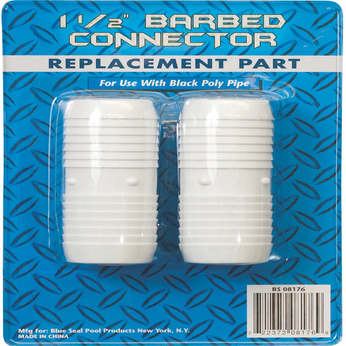 1.5" To 1.5" Barded Connector