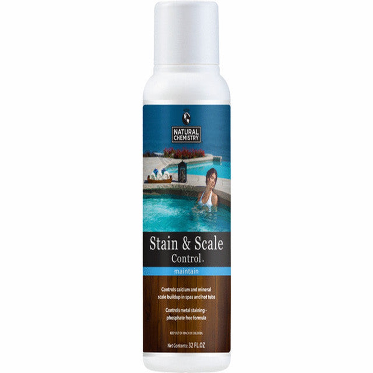 1 QT Natural Chemistry Spa Stain & Scale Control 14235NCM