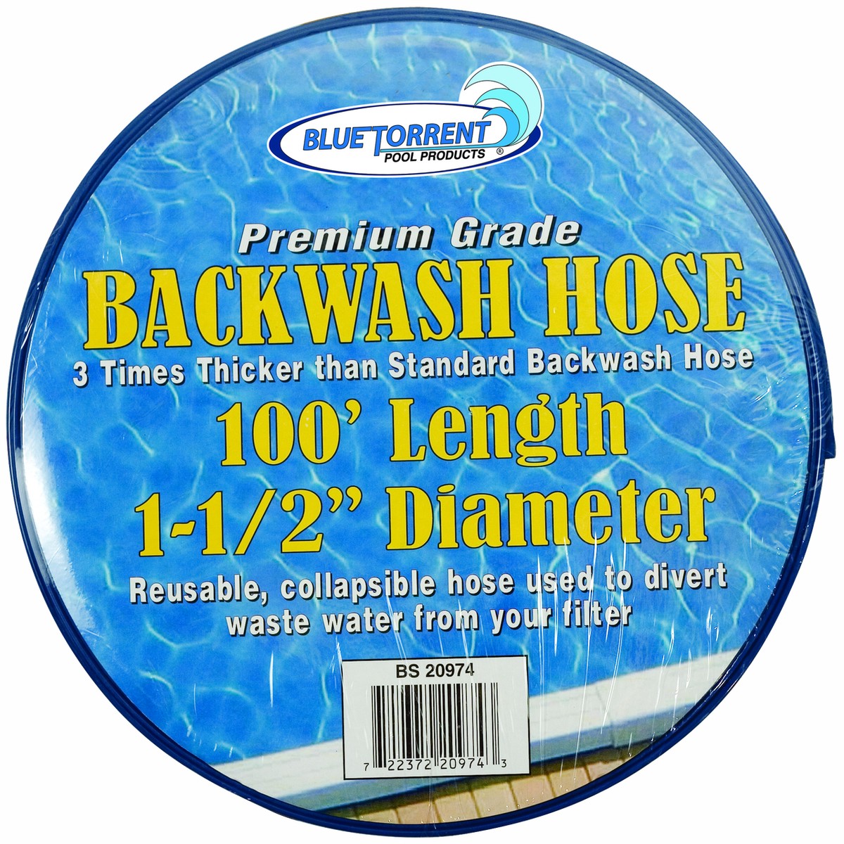 100' Premium Backwash Hose