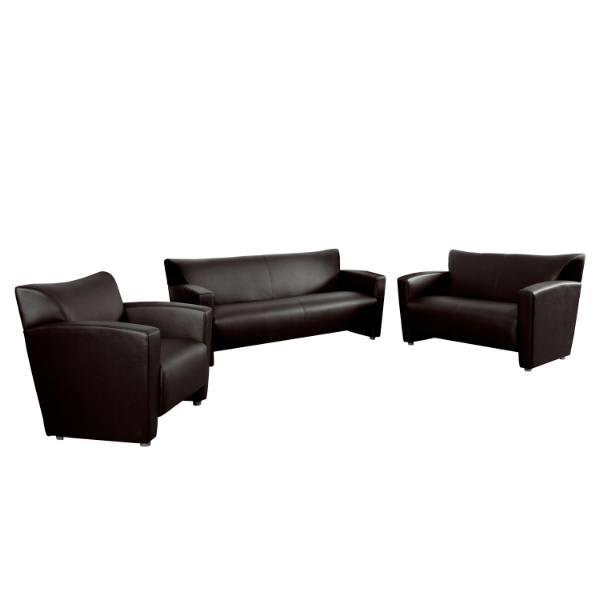 Flash Furniture Hercules Majesty Series Reception Set In Brown