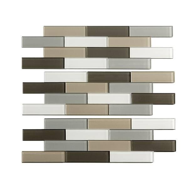 Aspect Glass™ Glass Matted Subway Rustic Clay, 4 X 12, Package Of 3