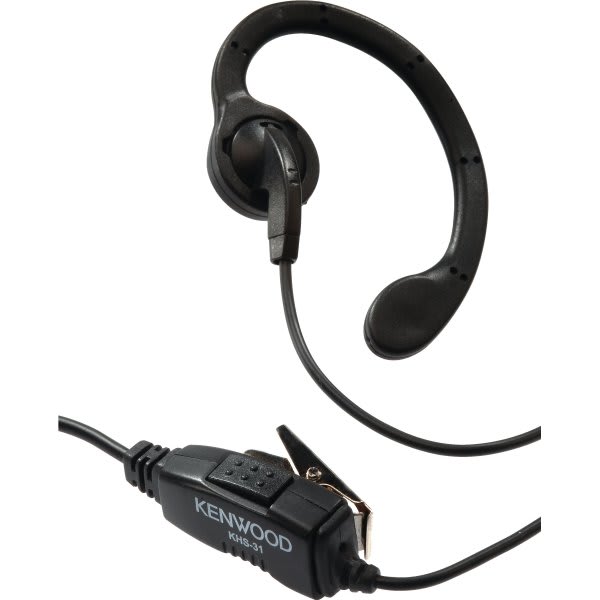 Kenwood C Ring Ear Hanger W/ Ptt And Mic Single Pin