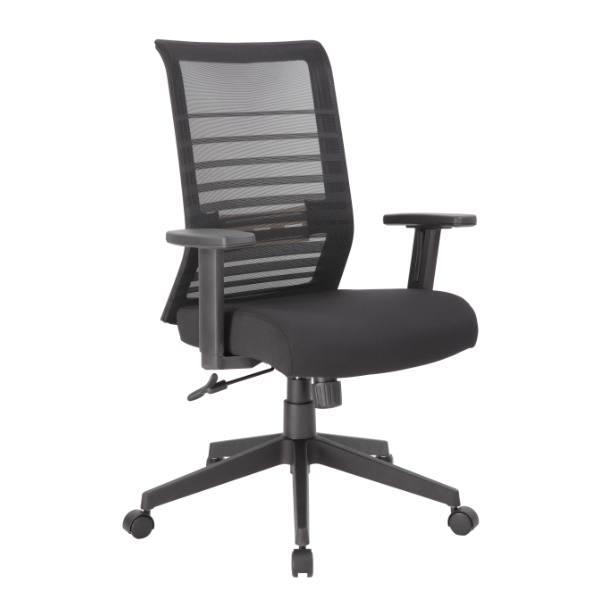Boss Office Products Mesh Task Chair, Black