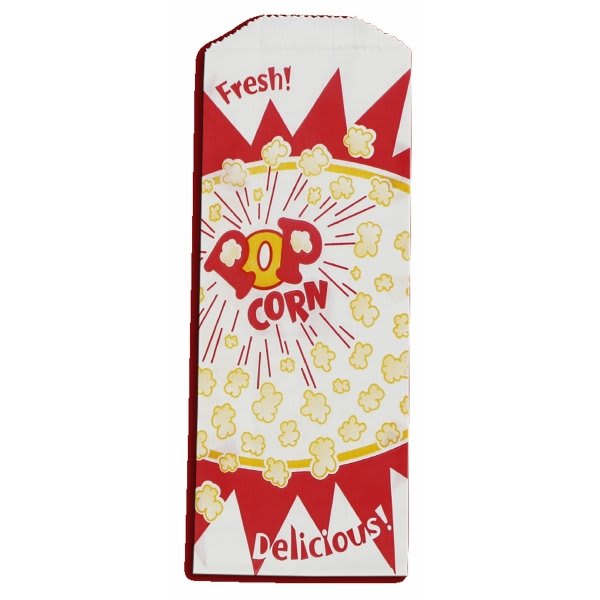Fischer Printed Popcorn Bag Case Of 1,000