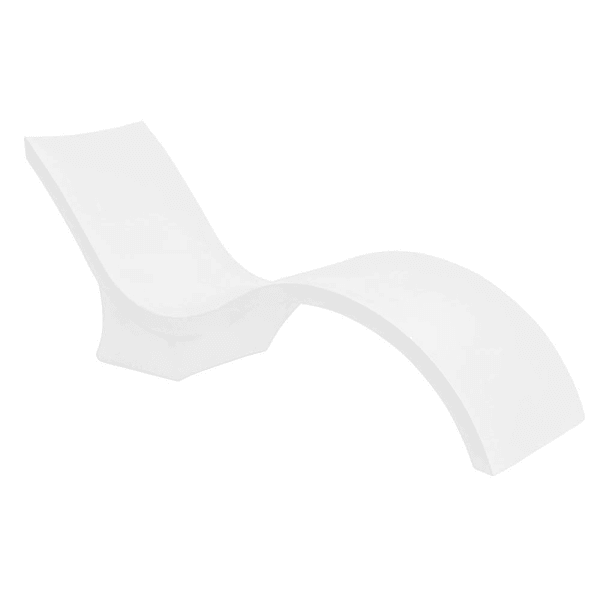 Ledge Lounger™ Signature Chaise Deep - White