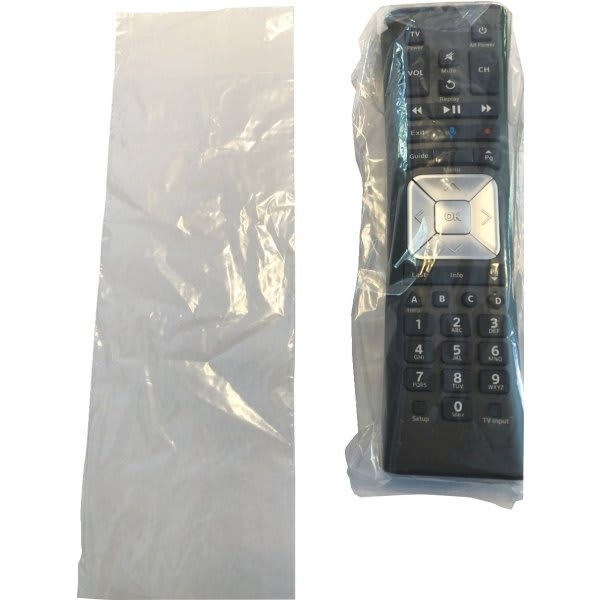 Berry Global Clear Tv Remote Control Bag Package Of 2000