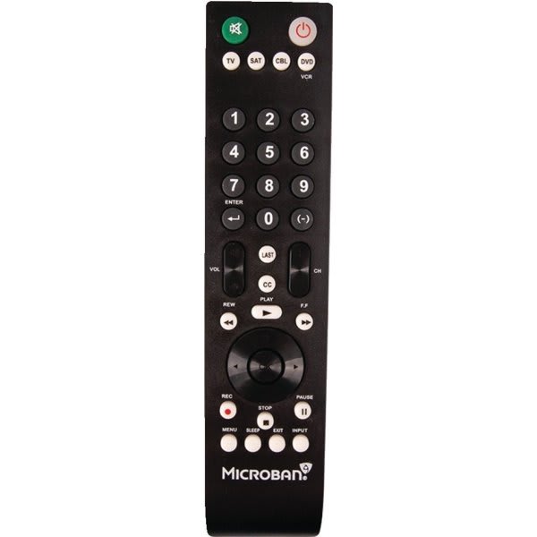 Microban Universal 4-Device Remote Control