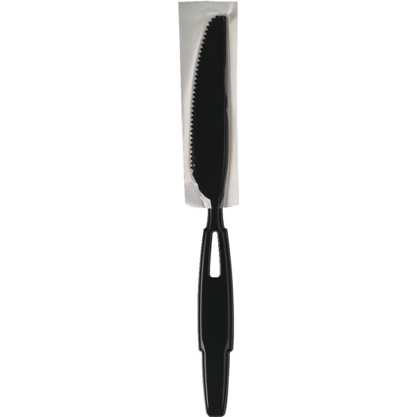 Dixie Smartstock Wrapped Black Knife, 960/Case