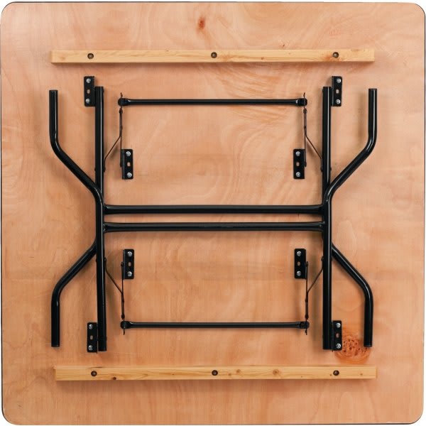 Flash Furniture 48'' Square Wood Folding Banquet Table