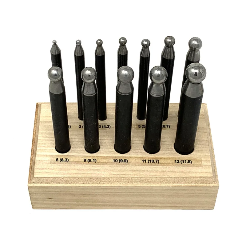 12pc Doming Punch Set