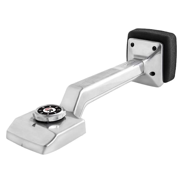 Roberts Deluxe Knee Kicker - Adjustable Length 17" To 21" - Silver