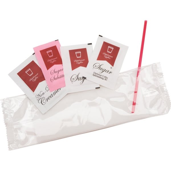 Rdi-Usa 1 Pack Clear Condiment Kit, Case Of 500