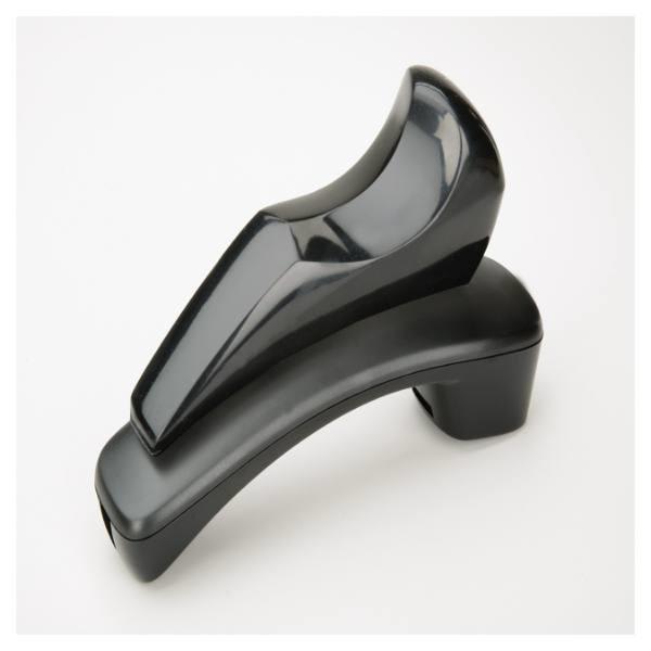 Skilcraft Angular Shape Telephone Shoulder Rest, 2 X 2 1/2 X 6 1/2, Black
