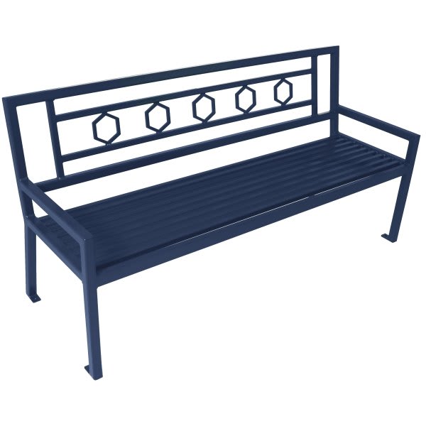 Ultrasite Ultra Blue Huntington Bench 6'