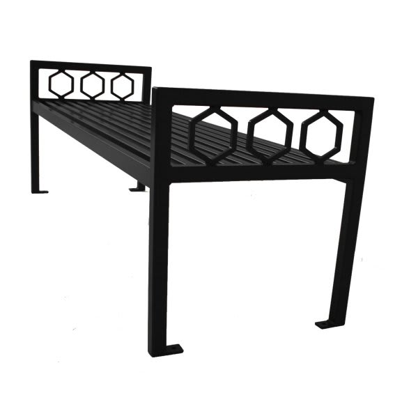 Ultrasite Black Portable Huntington Bench 6'