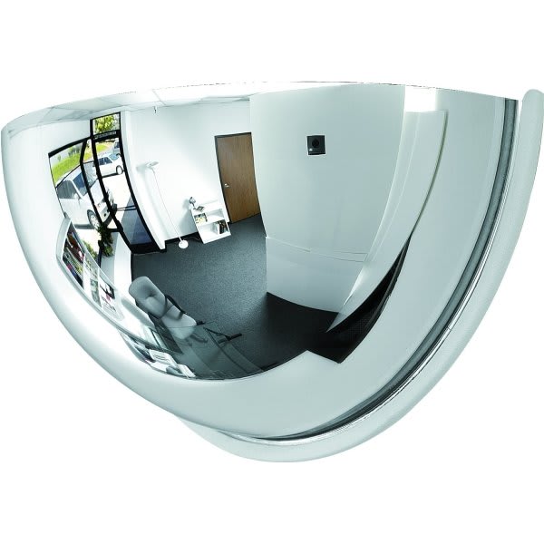 See All Industries 18 In 180° Half Dome Acrylic Mirror