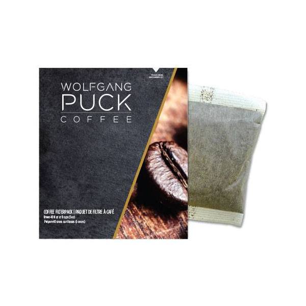 Wolfgang Puck Signature Coffee 8-Cup Filter Pouches Case Of 100