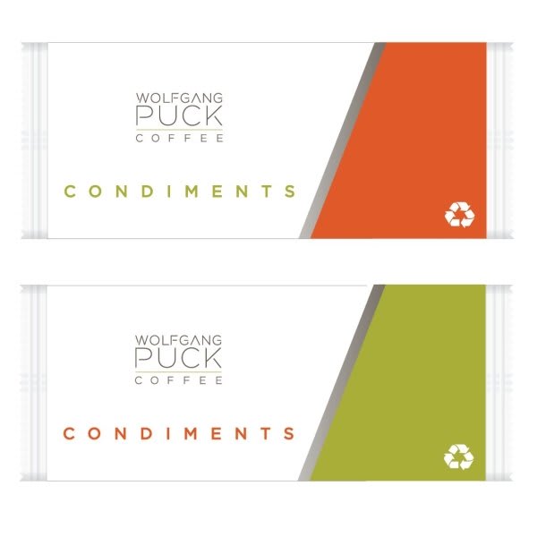Wolfgang Puck Double Condiment Packs Case Of 500