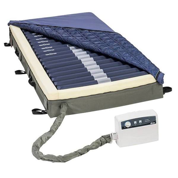 Drive Preservetech™ Med-Aire Edge Alternating Pressure & Low Air Loss Mattress System W/ Digital Controller