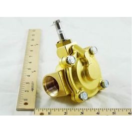Parker Fluid Control 16F24C2164AAF 1" N/C Solenoid Valve 13Cv 5-125 PSI Water/5-150 PSI Air