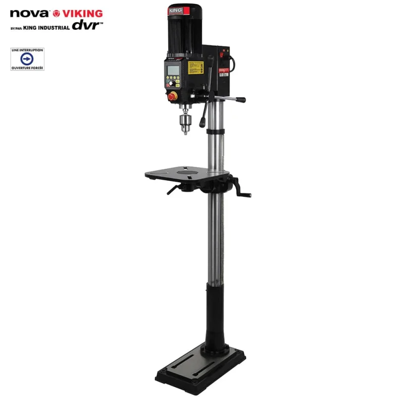 16in. Nova Viking DVR Drill Press – King Canada (83705)