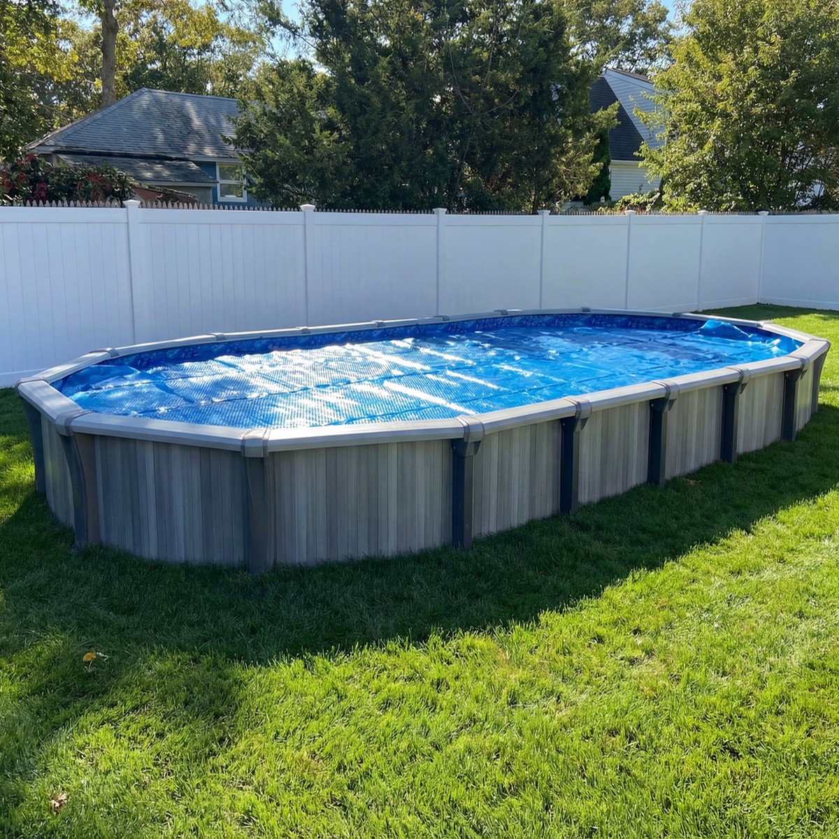 16X25 Oval Solar Cover