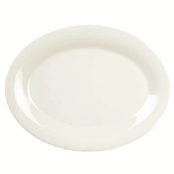 Thunder Group 12 X 9" Platter Ivory Package Of 12