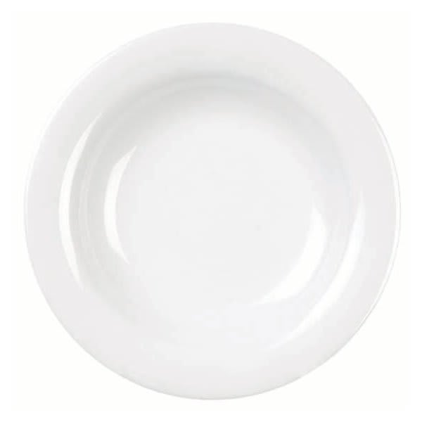 Thunder Group 13 Oz 9-1/4" Salad Bowl White Package Of 12