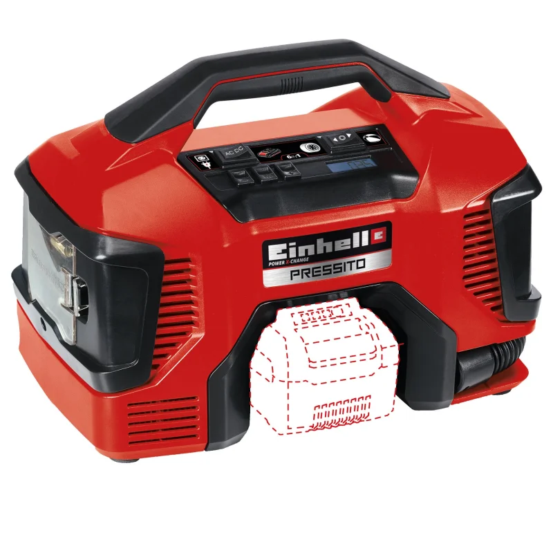 18V Dual Function Corded/Cordless Inflator/Deflator – Einhell -4020463 (Tool Only)