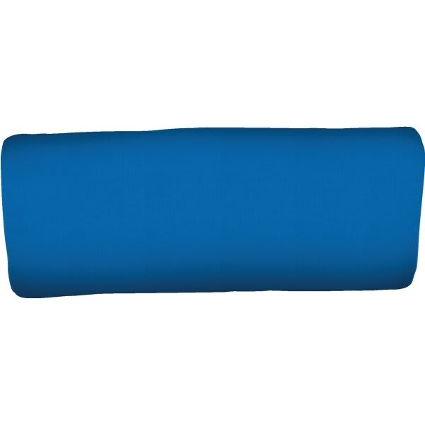 Fiberbuilt Umbrellas Custom Cushion Headrest Pillow In Sunbrella Pacific Blue