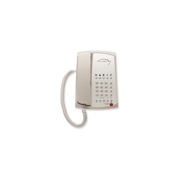 Telematrix Ash 3102mwd5 2-Line Speakerphone With 5-Guest Service Button