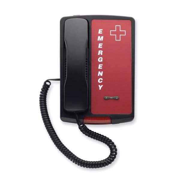 Aegis Lbe-08 Black 1-Line Emergency Phone