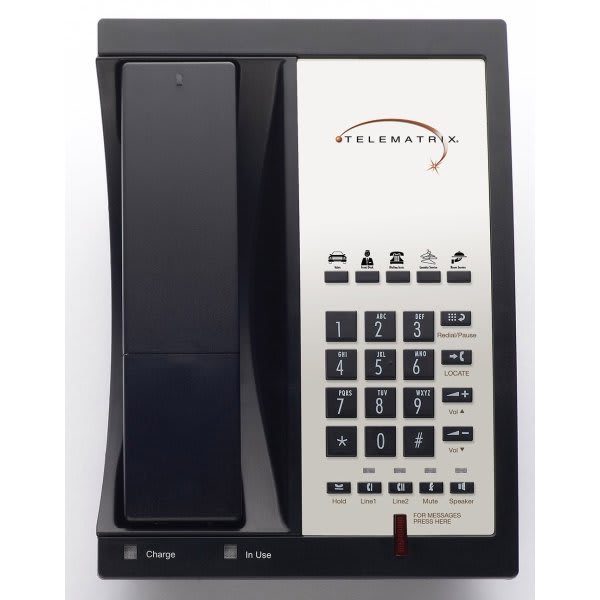 Telematrix 9602mwd5 Black 1.9 Ghz 2-Line Cordless Speakerphone With 5-Button