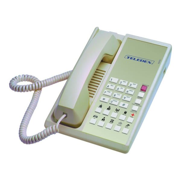 Teledex Ash Diamond+10 1-Line Telephone
