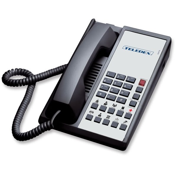 Teledex Black Diamond+10 1-Line Telephone