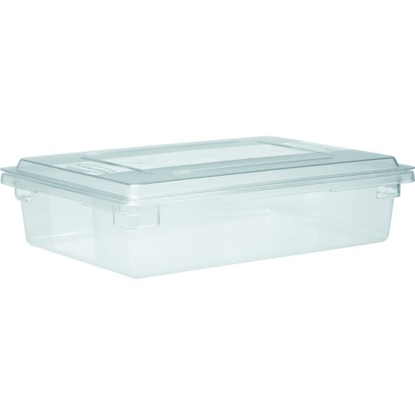 Rubbermaid Commercial Food/Tote Pan Lid W/ 4-Cup Scoop (6-Pack)