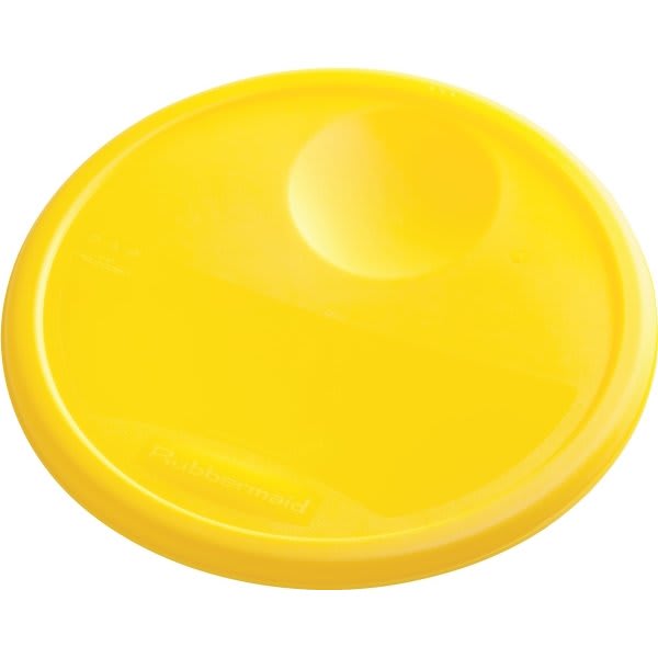 Rubbermaid Commercial 12 Quart Yellow Round Food Pan Lid (6-Pack)