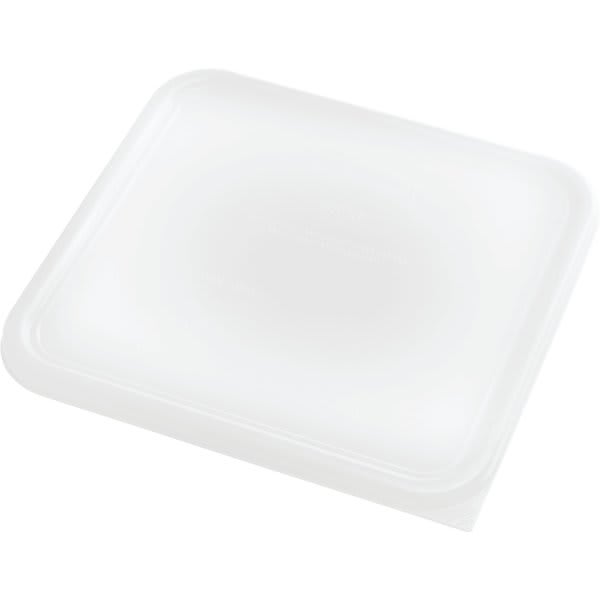 Rubbermaid Commercial 22 Quart Square White Food Pan Lid (6-Pack)