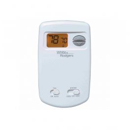 Emerson Climate-White Rodgers 1E78-144 Non-Programmable Digital Thermostat Heat/Cool Vertical 24V Battery