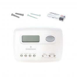 Emerson Climate-White Rodgers 1F78-151 5/2-Day 1Heat/Cool Programmable Thermostat 24V