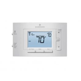 Emerson Climate-White Rodgers 1F83H-21PR 7-Day Non-Programmable Thermostat 2HT/1CL