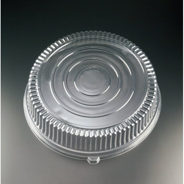 Emi Yoshi Clear Round Plastic Lid 12" Case Of 25