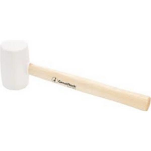 Great Neck Head Weight White Head Rubber Mallet, 16oz