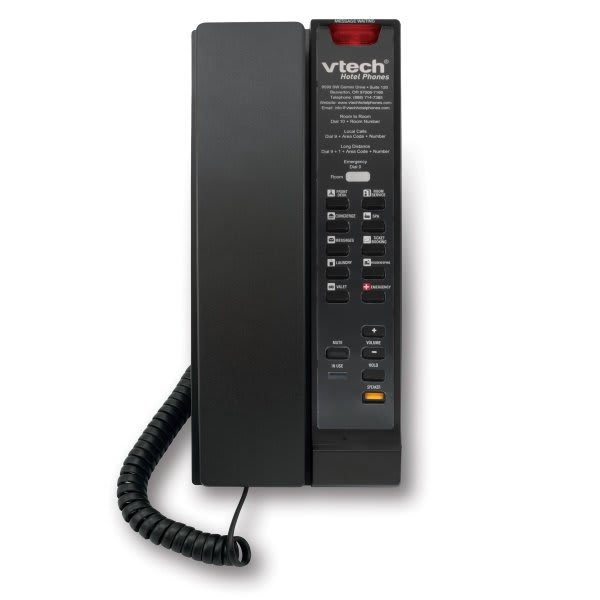Vtech A2211-Spk Contemporary Single Line Petite Phone With Five Speed Dials