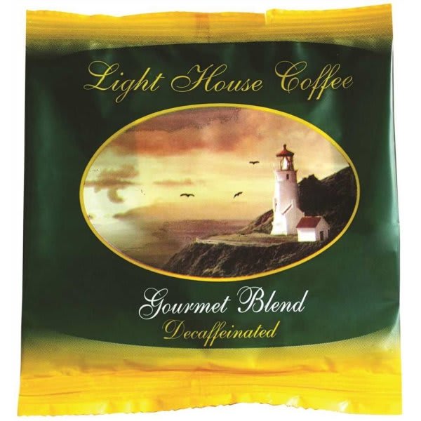 12 Cup Lighthouse Logo Decaffeinated Coffee Case Of 200