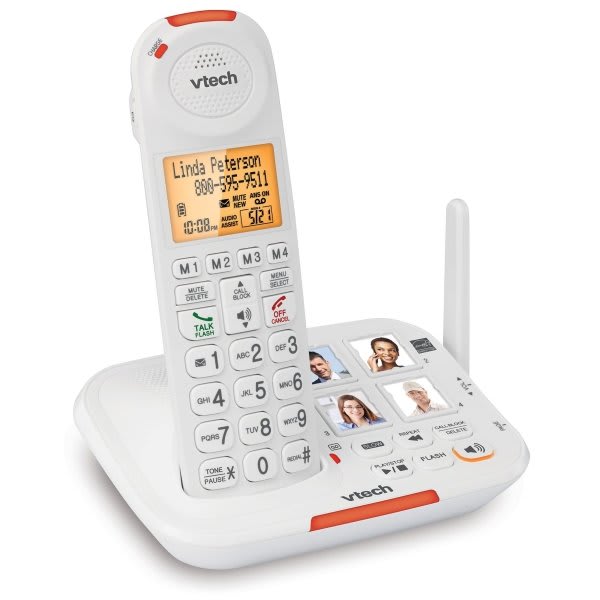 Vtech Vtech Careline Sn 5127 Amplified Cordless Big Button Telephone