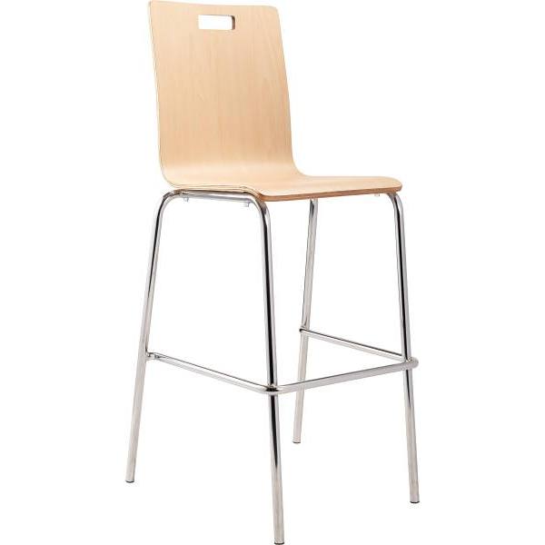 National Public Seating Bushwick Cafe Stool Natural