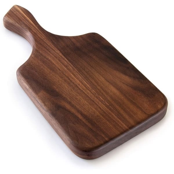 Brazos Organic Oiled Wood Cutting Board, Seasoned Dark Walnut, 11 X 6 In.
