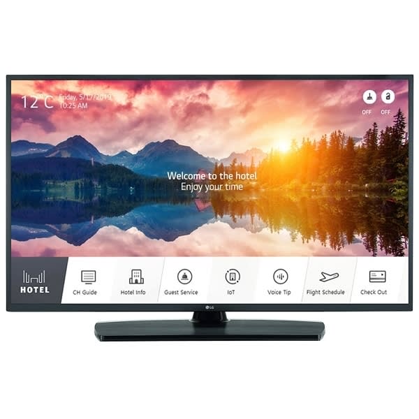 LG 55 In 4k Uhd Smart Hospitality TV Pro-Idiom B-Lan Voice Pro-Centric